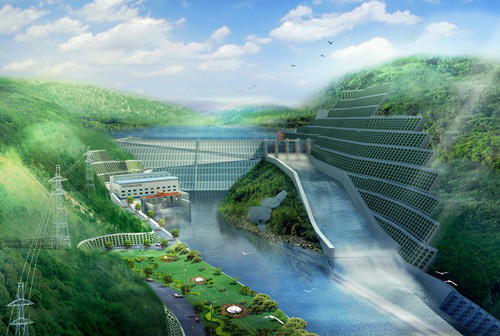 璧山老挝南塔河1号水电站项目